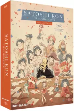 Manga - Manhwa - Satoshi Kon, l'Illusionniste - Prestige - Blu-Ray + DVD