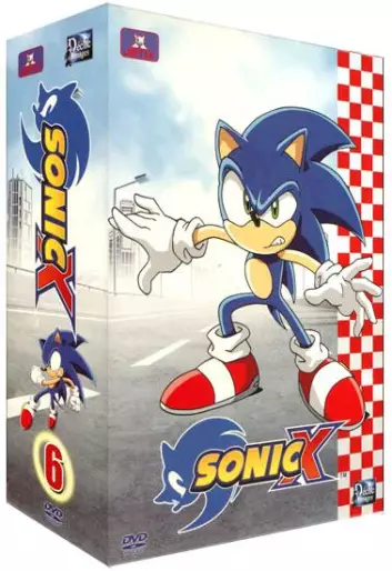 vidéo manga - Sonic X - Ed. 4DVD Vol.6
