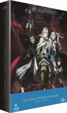 manga animé - The Heroic Legend Of Arslan - Saison 1 - Blu-Ray Vol.1