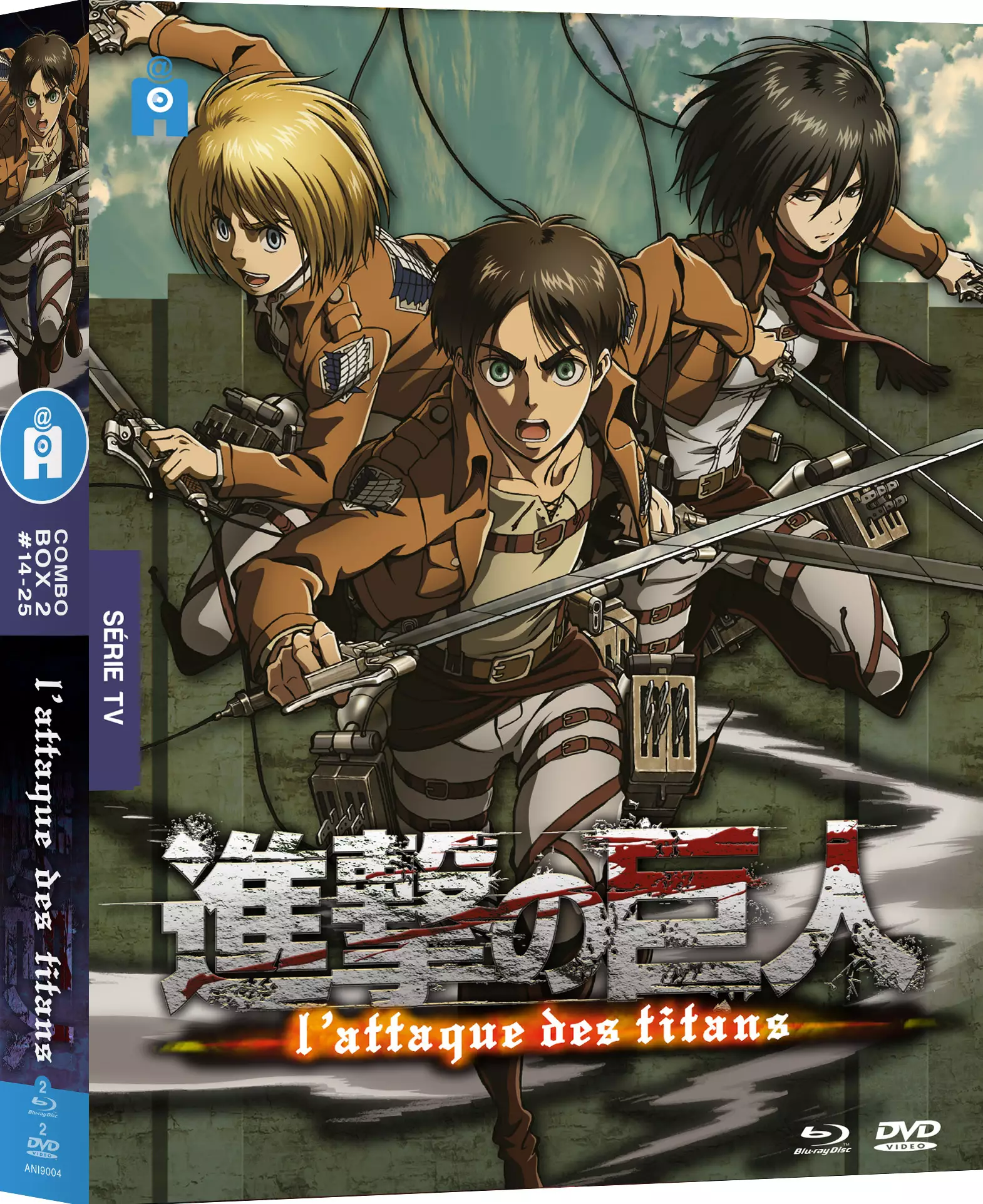 Attaque des Titans (l') - Combo DVD + BR Vol.2