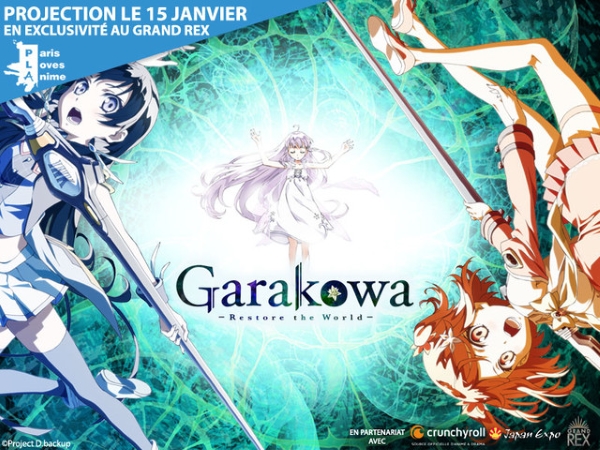 %5BRappel%5D Le film Garakowa demain soir au Grand Rex - Actualités | Manga News 2016