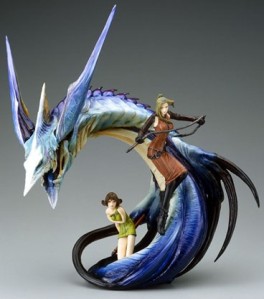 Quistis Trepe & Selphie Tilmitt & Leviathan - Résine - Kotobukiya