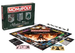 manga - Monopoly L'Attaque des Titans