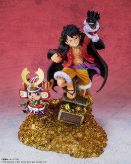 Monkey D. Luffy & Chopper - Figuarts ZERO Ver. WT100 Daikaizoku Hyakkei - Bandai