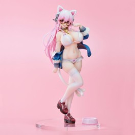 Super Sonico - Ver. White Cat - Union Creative
