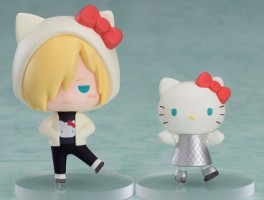 Yuri!!! On Ice x Sanrio Characters - Yûri x Hello Kitty A - Orange Rouge
