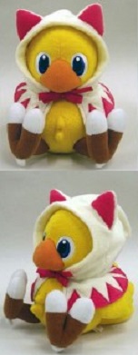 Final Fantasy - Peluche Chocobo Ver. White Mage - Square Enix