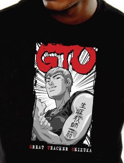 GTO - T-shirt Bad Boy Noir - Nekowear