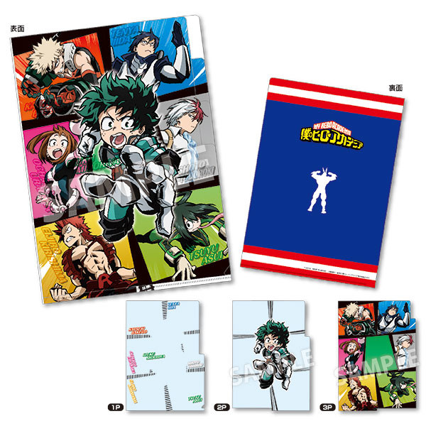Manga - Manhwa - My Hero Academia - Lot De Pochettes - Takara Tomy