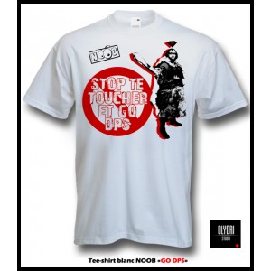 Noob - T-shirt Blanc Go DPS Artheon