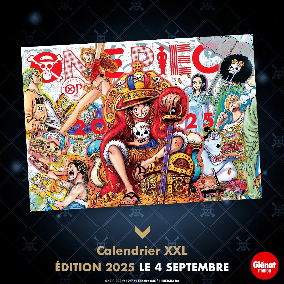 Manga - Manhwa - One Piece - Calendrier 2025 - Glénat