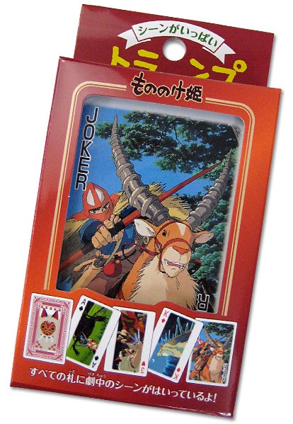 Manga - Manhwa - Princesse Mononoke - Jeu De 54 Cartes - Ensky
