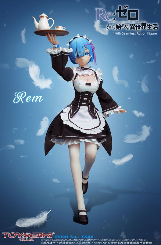 Manga - Manhwa - Rem - Seamless Action Figure - Toyseiiki