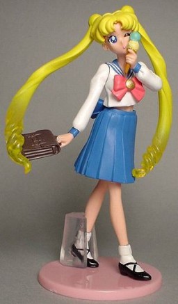 Manga - Manhwa - Sailor Moon - HGIF Sailor Moon World 5 - Usagi Tsukino Ver. Lycéenne - Bandai