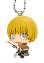 Manga - Manhwa - Attaque Des Titans (l') - Strap Deformed Mini Chimi Chara Mascot - Armin Arlelt - Takara Tomy