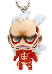 Manga - Manhwa - Attaque Des Titans (l') - Strap Deformed Mini Chimi Chara Mascot - Titan Colossal - Takara Tomy