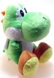 Super Mario Bros - Peluche Yoshi Assis - Banpresto