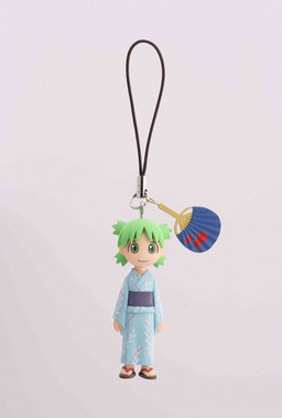 Yotsuba - Strap Mascot Trading Figure - Yotsuba Ver. Yukata - Kaiyodo