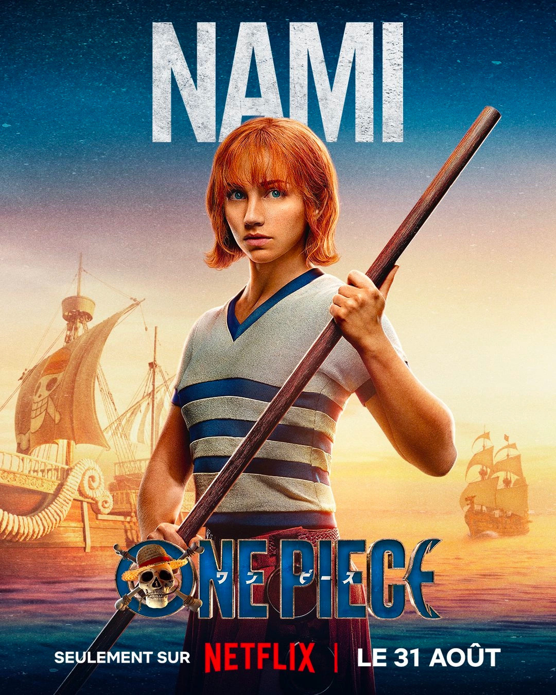One piece netflix series live action poster nami