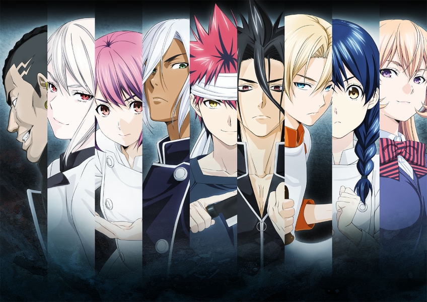 Food Wars Premier aperitif pour la deuxieme saison - Actualités | Manga News 2015