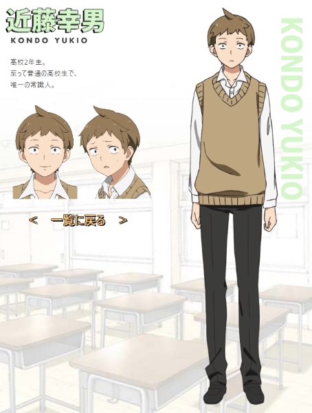 Handa kun anime chara yukio kondo