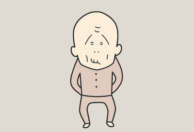 Mameneko maitresse grandpere character design