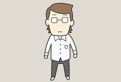 Mameneko megane character design