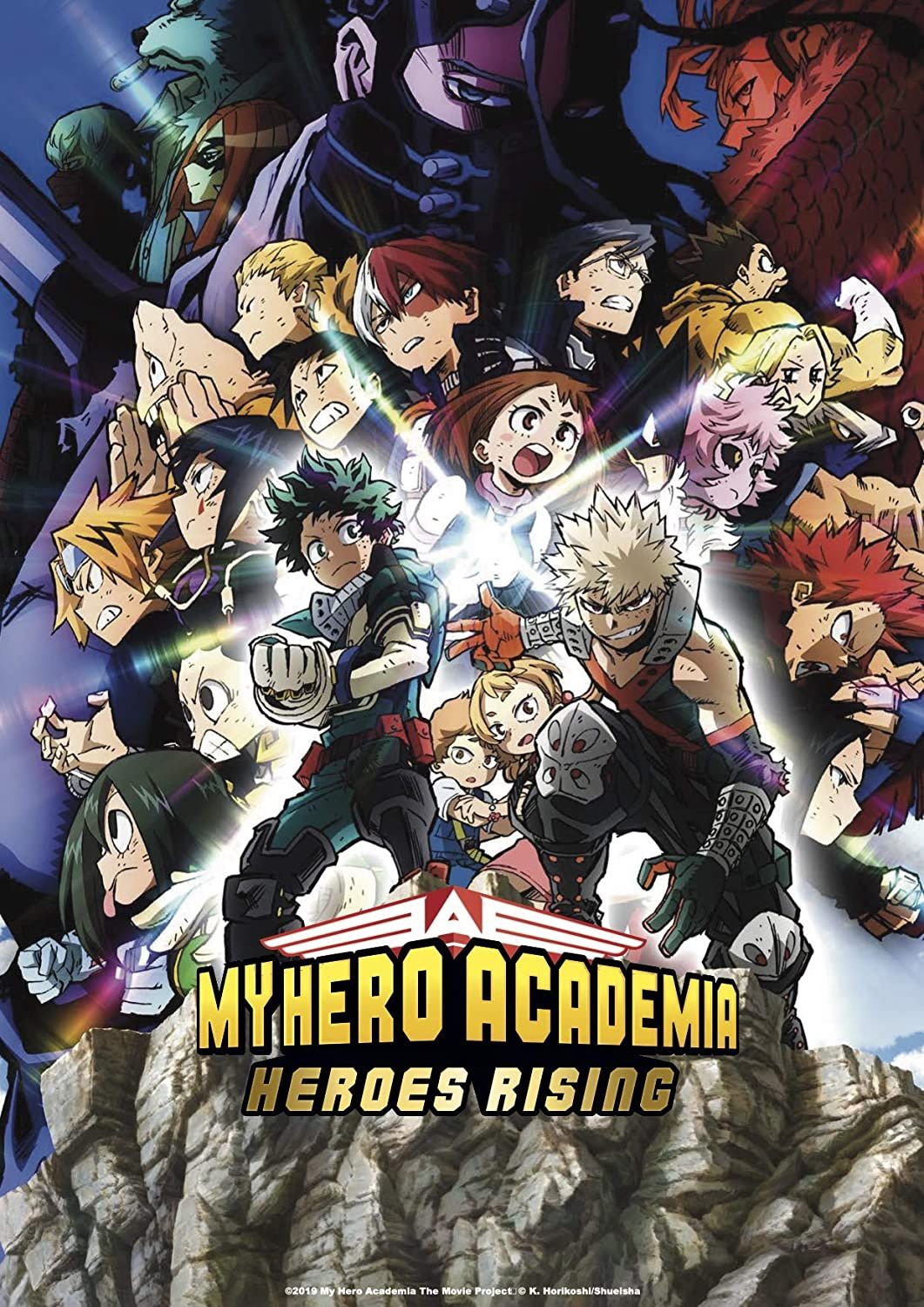 My hero adacemia heroes rising affiche 2