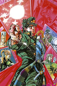 Jojo stardust crusaders visual 1