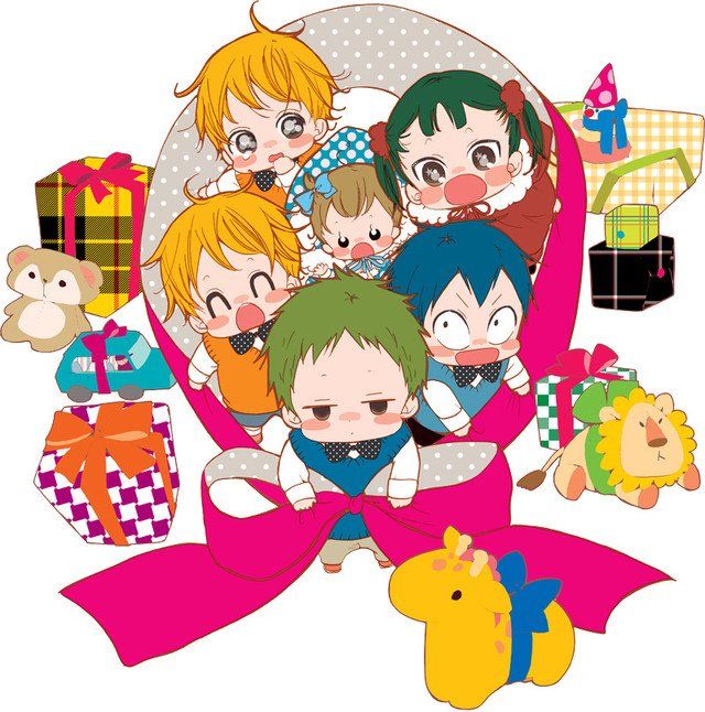 Baby sitters manga visual 1