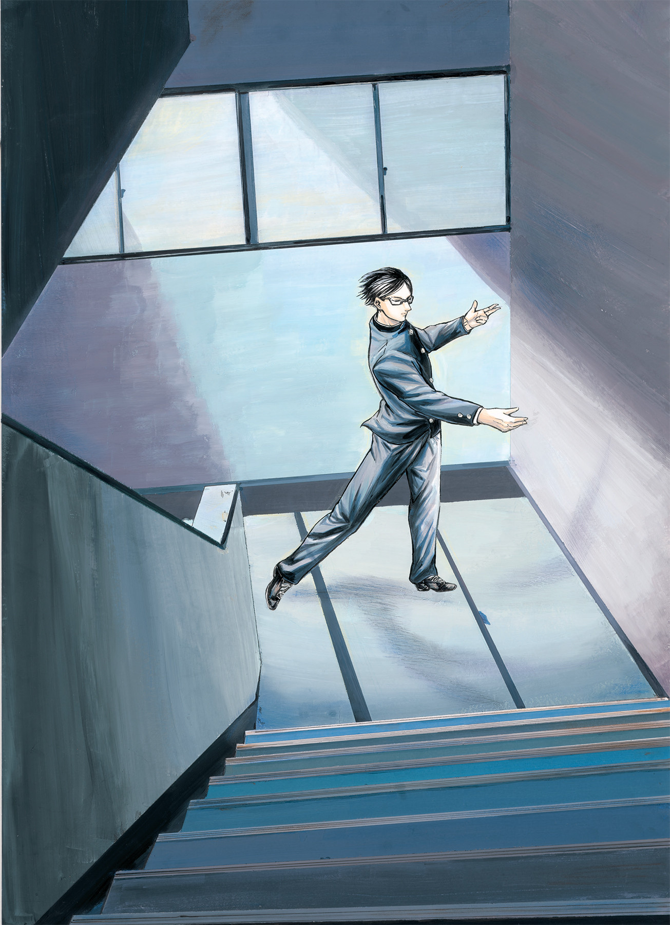 Sakamoto pour vous servir manga visual 5
