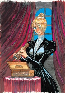 Ghost lady visual 1