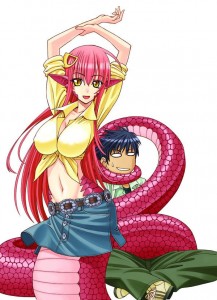Monster musume manga illust 9