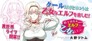 Kishi Dancho no Elf san datte Otome ga Shitai visual