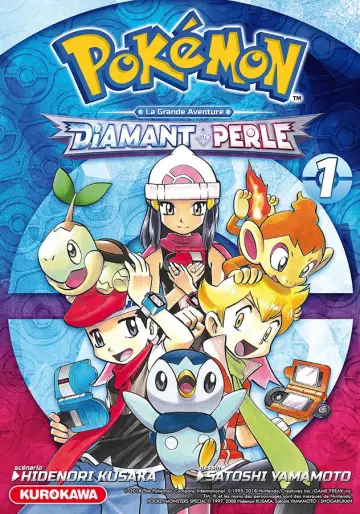 Manga - Pokémon - La Grande Aventure - Diamant Perle Platine