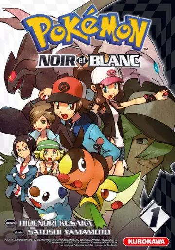 Manga - Pokémon - La Grande Aventure - Noir et Blanc