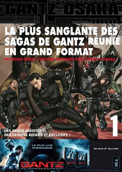 Premier teaser du film Gantz:O - Actualités | Manga News 2016