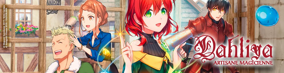 Dahliya, artisane magicienne - Manga