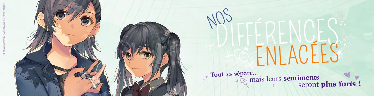 Nos différences enlacées - Manga