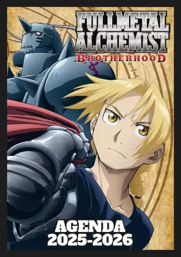 Manga - Manhwa - Agenda scolaire 2025-2026 Fullmetal Alchemist - Brotherhood