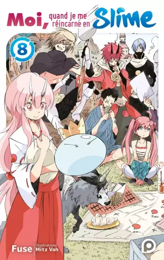 Manga - Manhwa - Moi quand je me réincarne en slime - Light Novel Vol.8