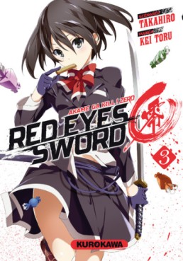 Manga - Manhwa - Red eyes sword Zero - Akame ga Kill ! Zero Vol.3