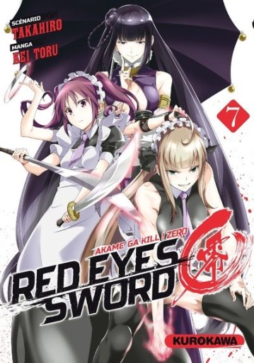 Manga - Manhwa - Red eyes sword Zero - Akame ga Kill ! Zero Vol.7