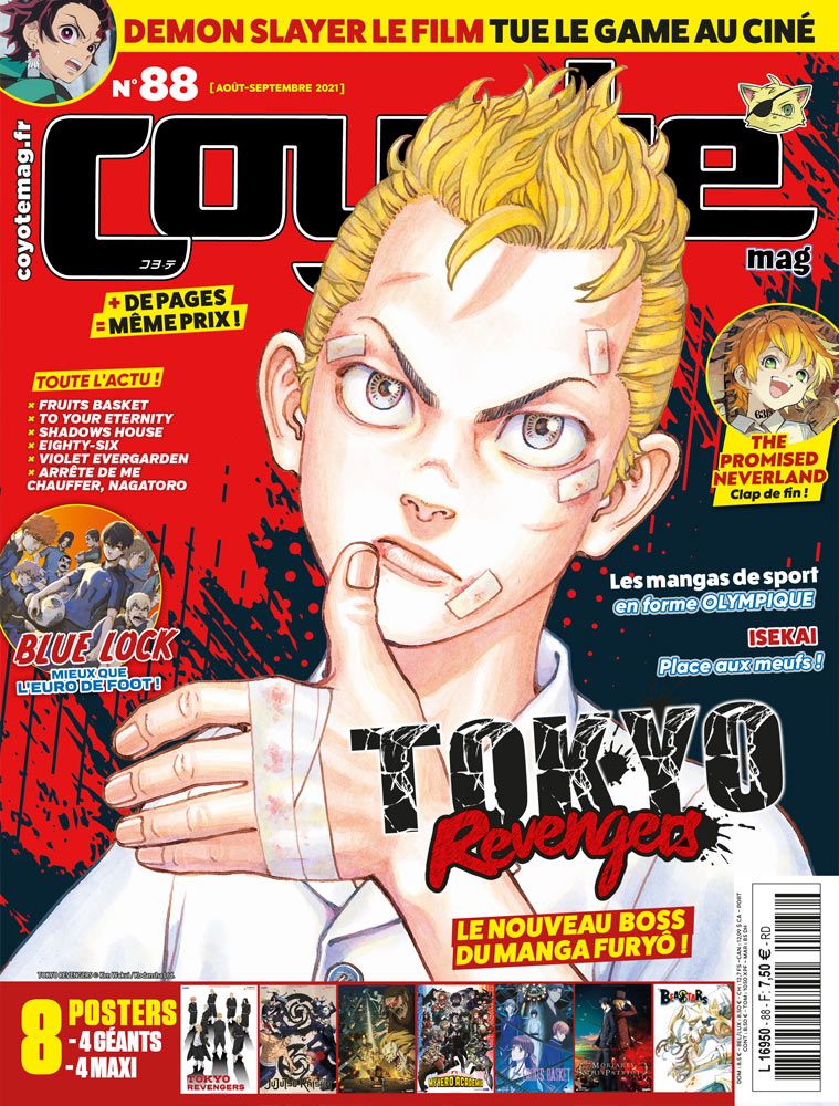 Coyote Mag 88 disponible en kiosque - Actualités | Manga News 2021