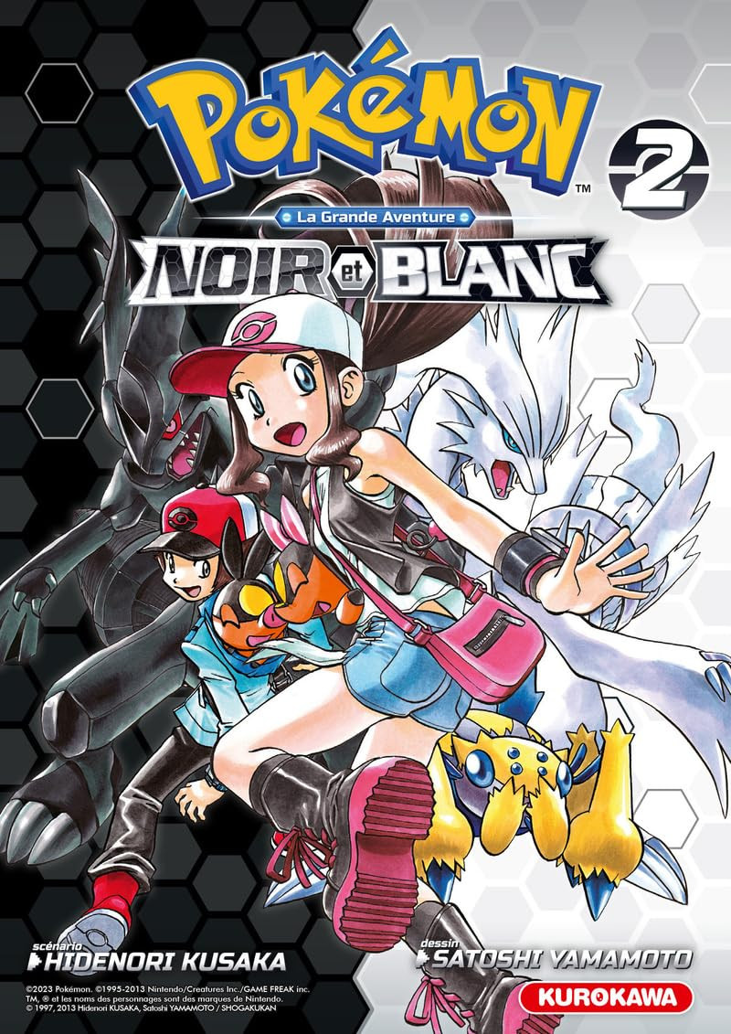 Pokémon - La Grande Aventure - Noir et Blanc - Double Vol.2