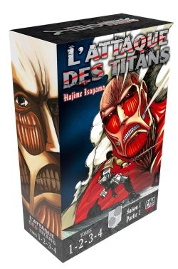 Manga - Manhwa - Attaque Des Titans (l') - Coffret - Saison 1 Vol.1