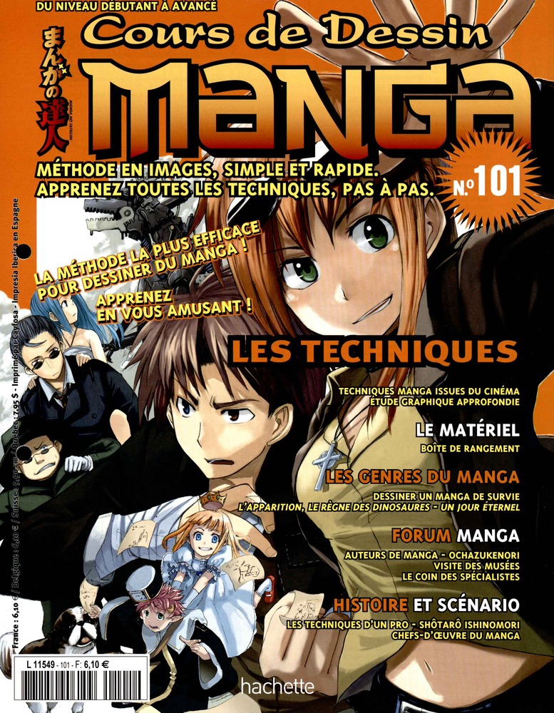 Cours de dessin manga Vol.101