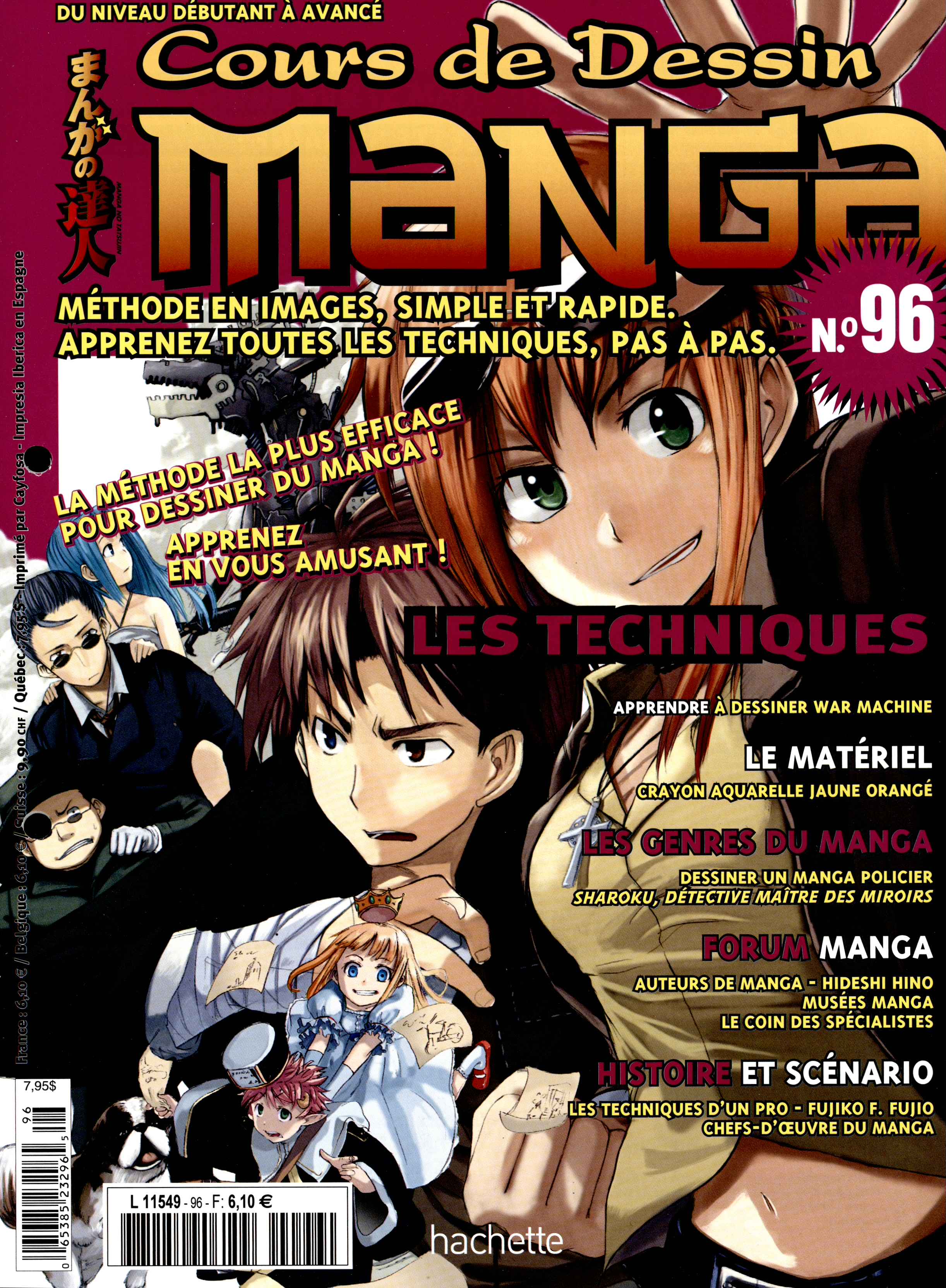 Cours de dessin manga Vol.96